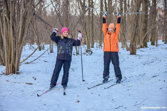 Angel Jolie and Elloise Arti in Club Sweethearts set Curious Girls Turn On The Heat