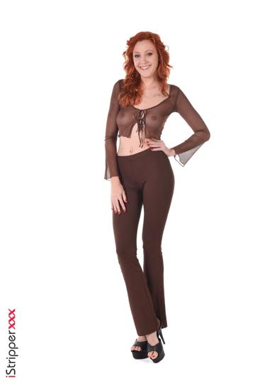 Cherry Candle in Istripper set A Lit Candle Is Hot!